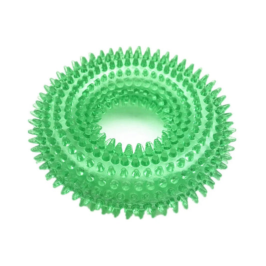 Circle Barbed Tooth Cleaning Toy