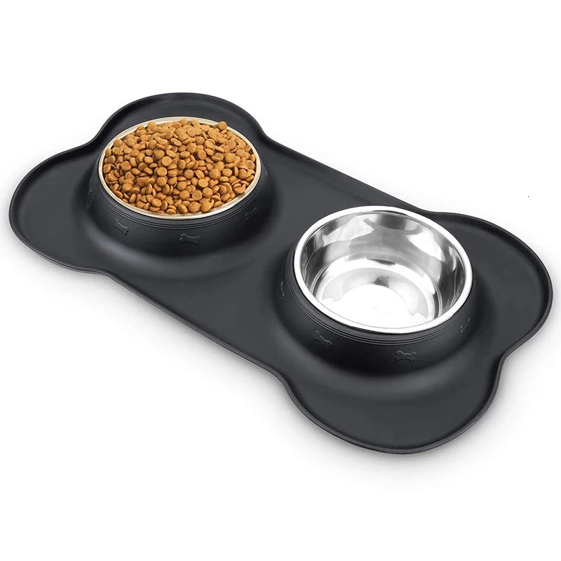 Anti Slip Double Dog Bowl